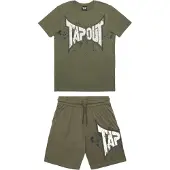 TAPOUT Dunlab Short Sleeve Set Vert S