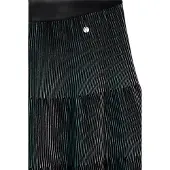 Desigual Jupe gris / vert / noir