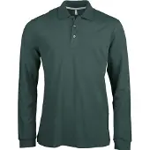 Kariban Polo à manches longues pour hommes