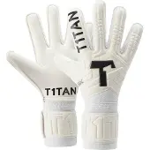 T1tan Classic 1.0 Goalkeeper Gloves Blanc 6