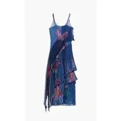 Desigual Robe bleu / rose