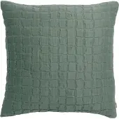 Vivaraise Housses de coussins SWAMI - Gris - 45x45 cm