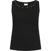 KAFFE CURVE Haut 'KCCarina' noir