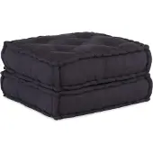 vidaXL Ensemble de canapés modulaires , 2 pièces, anthracite, 140 x 70 x 36 cm, tissu
