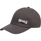 Lonsdale Casquette 'Enville' gris / noir / blanc