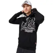 Lonsdale Pull-over 'Tadley' noir / blanc