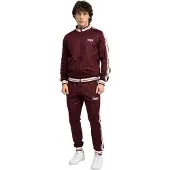 Lonsdale Ashwell Tracksuit Rouge S Homme