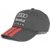 Adidas Audi F1 Team Dna 3 Stripes Cap Noir,Gris 58 cm
