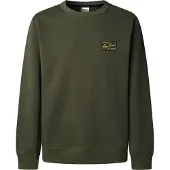 Pepe Jeans pour homme. PM5800139 Sweatshirt Soren vert olive (XL), Casuel, Coton