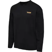Hummel Loose Sw Long Sleeve T-shirt Noir XL