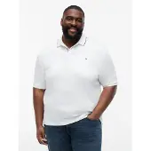 Tommy Hilfiger Mw0mw45128 Plus Size Short Sleeve Polo Blanc 2XL Homme