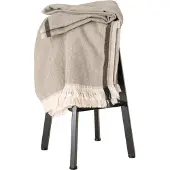 Spasso Serviette de bain à rayures Fouta