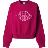 Pepe Jeans pour femme. PL5800042 Sweat Bernis rose (XS), Casuel, Coton