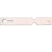 Trussardi Porte-clés 'Charm' rose