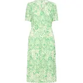Ichi Robe 'Marrakech' beige / vert