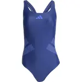 Adidas Logo C-back Swimsuit Bleu 36 Femme