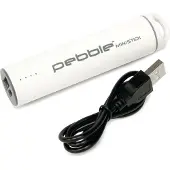 Veho VPP-102-WH-2200 Pebble Mirco Banque d'énergie USB 2200 mAh, 1 A, blanc