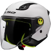 LS2 Of622 Funny Ii Junior Open Face Helmet Blanc M Enfants