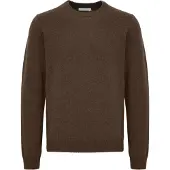 Casual Friday Pull-over 'CFKARL' brun foncé