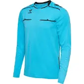 Hummel T-Shirt fonctionnel bleu néon / noir