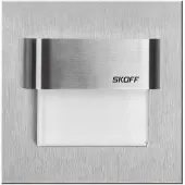 Skoff Applique LED ML-TAN-K-W-1 TANGO inox(K) froid(W,6500K) IP2