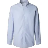 Pepe Jeans Cluny Long Sleeve Shirt Bleu 2XL Homme