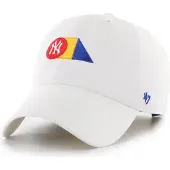 47 Mlb New York Yankees Primary Purpose Clean Up Cap Blanc