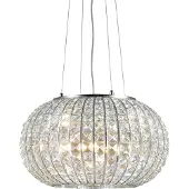 Ideal Lux Suspension chromée CALYPSO 3 ampoules