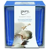 Ipuro Duftkerze Sunny Beachtime blau Sunny Beach, 1 St.