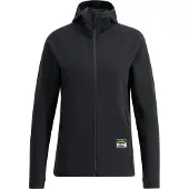 Lundhags Tived Merino Hoodie W, couche intermédiaire, noir