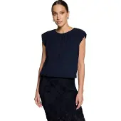 Zero T-shirt bleu foncé