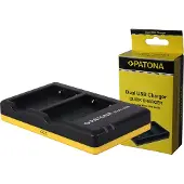 PATONA Nikon EN-EL5 USB Dual Quick Photo Charger (Chargeur photo rapide double USB)