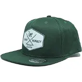 Surf Monkey Casquette de sport vert foncé