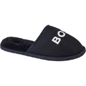 BOSS - Pantoufles pour enfants avec logo PP8260 (38 EU) (Bleu marine foncé)