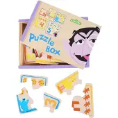 Sf Small Foot Design 10967 Boîte à puzzle Rue Sésame, 16 pièces (1 set)