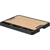 Einhell Plaque de travail E-Case – Plateau bambou – Établi mobile – Compatible système