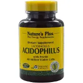 Natures Plus Acidophilus avec pectine - 90 veg. Gélules