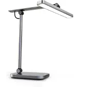 Unilux 400172851 Lampe de bureau LED PURELINE - gris métal