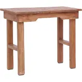 vidaXL Table D'appoint 70 X 35 X 60 Cm Bois D'acajou Massif