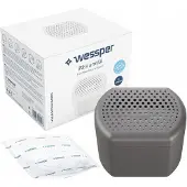 Wessper déshumidificateur – déshumidificateur avec cartouche de recharge HumiFill 250 g (gris)