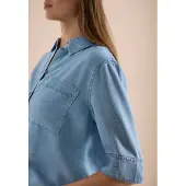 Cecil Chemisier bleu denim