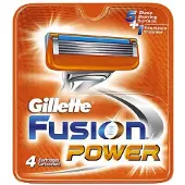 Gillette Lames de rasoir de remplacement Fusion Power 4pc.