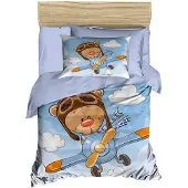 L'essentiel Maison , PH180, Baby-Bettbezug-Set, Lila, 100 x 150 cm