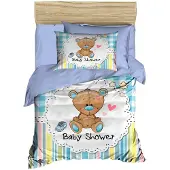 L'essentiel Maison , PH173, Baby-Bettbezug-Set, Lila, 100 x 150 cm