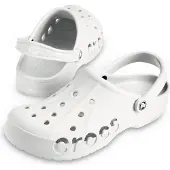 Crocs Chaussures cunéiformes pour hommes, BLANC