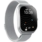 Celly Smartwatch Trainerwidebk Écran Incurvé 2,01" 240x240 Bluetooth Bracelet Interchangeable