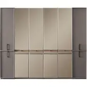 AEA Armoire Armoire en bois Gris armoire de chambre