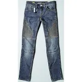 Spidi Jean de moto Denim Lady Racer Slim Fit pour femme, bleu clair, taille 25