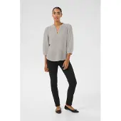 Kaffe Chemisier 'KASjila' gris