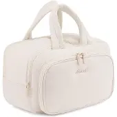 OEM Toilettes de voyage pour femmes, grandes, légères, étanches, beiges